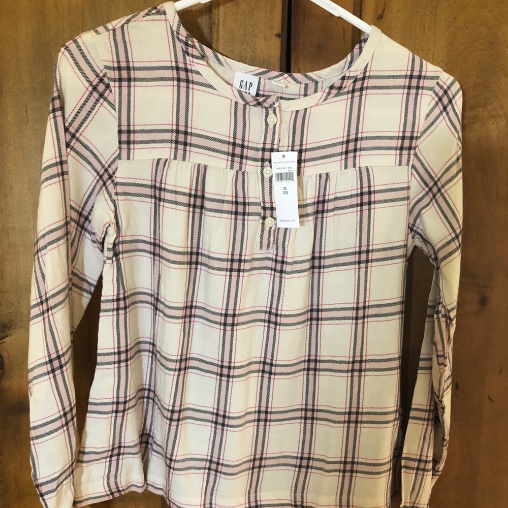 Old Navy plaid top